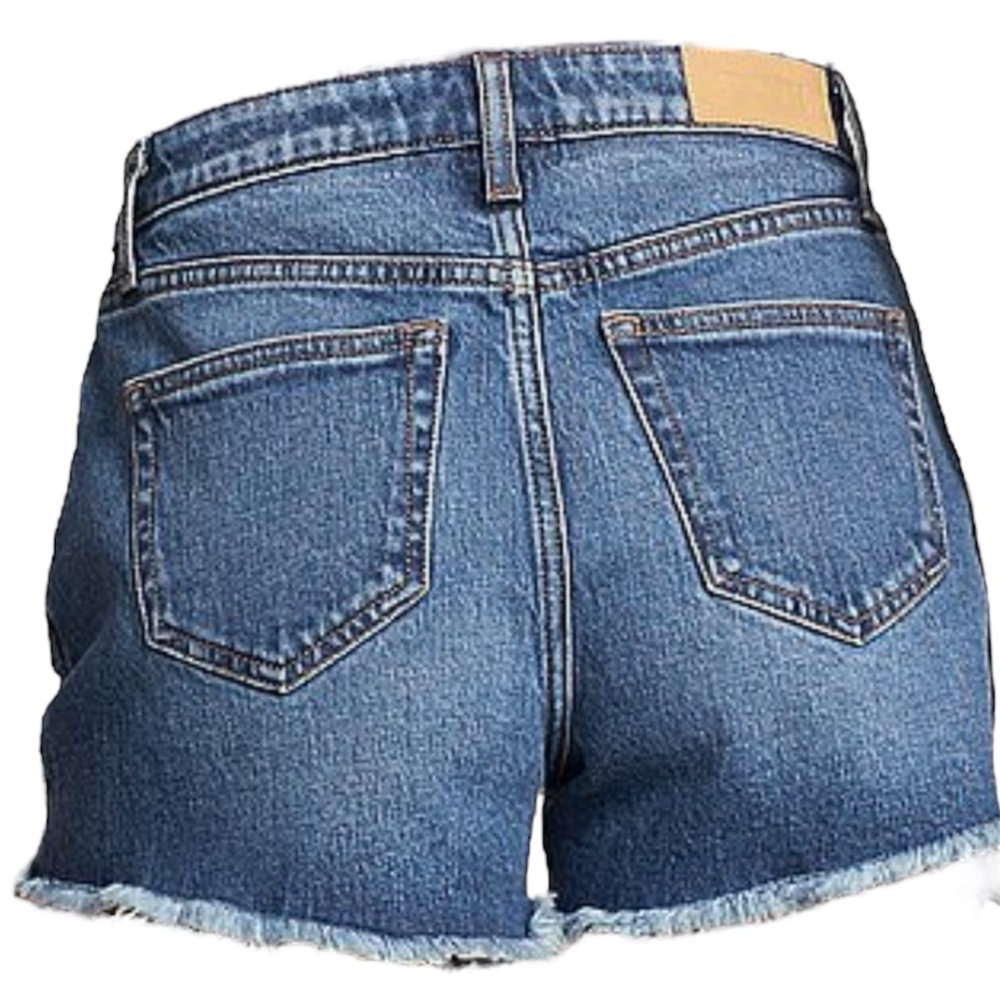 Denim by PINK High-Rise Jean Shorts Medium Wash